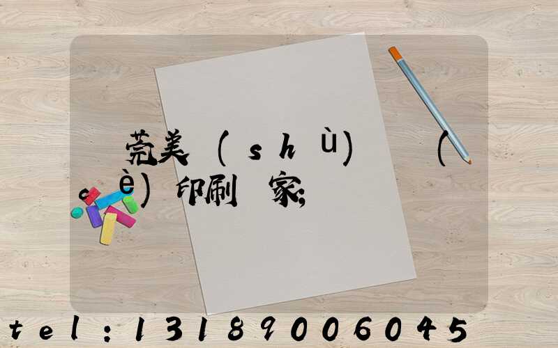 東莞美術(shù)畫冊(cè)印刷廠家